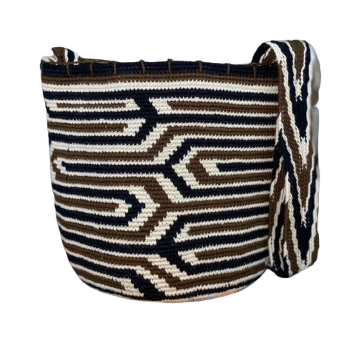 Bolso Wayuu, Artesanía Colombiana, Bolso Etnico, Bolso Trenzado, Bolso Blanco, Bolso Tejido, Bolso, Wayuu